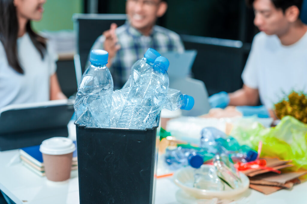 dispose of office waste
